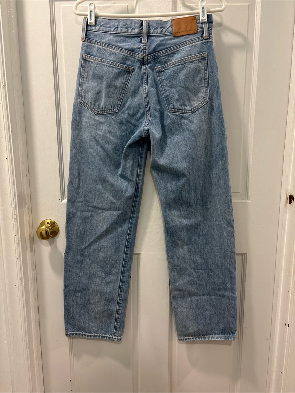 Aritzia Denim Forum Women’s The 90s Marlo Hi-Rise Baggy Jeans Size 25 Light Wash - Picture 7 of 8